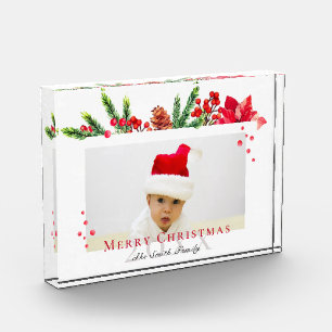 Lovely Christmas Frame Personalised Photo