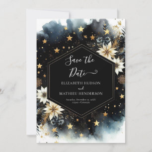 Lovely Classic Celestial Wedding Save The Date