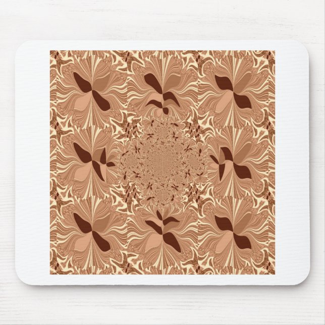 Lovely Coffee Colours Mouse Mat (Front)