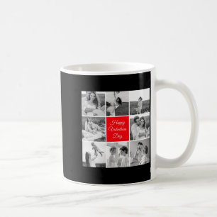 Lovely Collage Couple Photo Happy Valentines Day T Coffee Mug