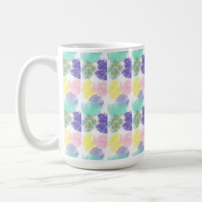Lovely Colors With a Gentle Touch Coffee Mug (Left)