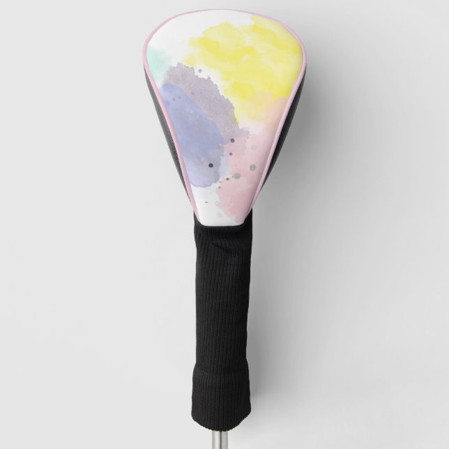 Lovely Colors With a Gentle Touch   Golf Head Cover (Front)