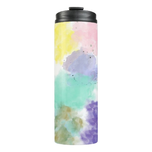 Lovely Colors With a Gentle Touch Thermal Tumbler (Front)