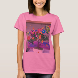 Lovely Colourful Birthday Art Print T-Shirt