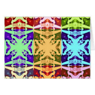 Lovely Colourful Squares Abstract and Geometrical