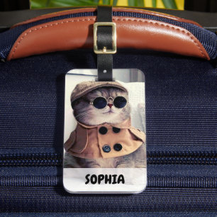 Lovely Companion Animal's Photo Luggage Tag