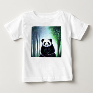 Lovely, Cuddly Little Panda Bear Cub Baby T-Shirt