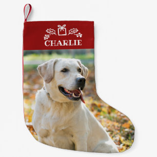Lovely Custom Photo Pet Dog Small Christmas Small Christmas Stocking