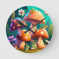 Lovely cute mushrooms for baby's room