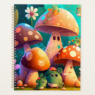 Lovely cute mushrooms for kid's room planner