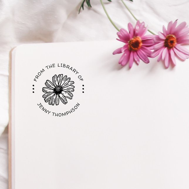 Lovely Daisy Simple Mopern From The Library Of Rubber Stamp (Creator Uploaded)