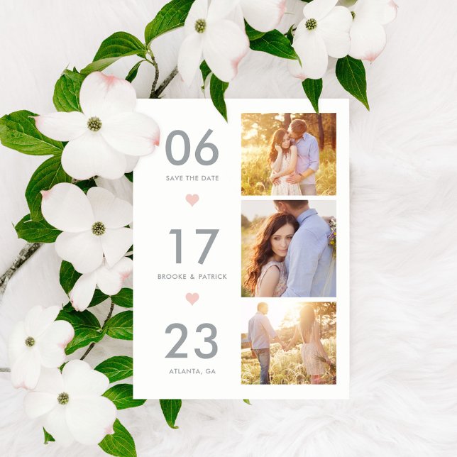 Lovely Date EDITABLE COLOR Save The Date Card (Creator Uploaded)