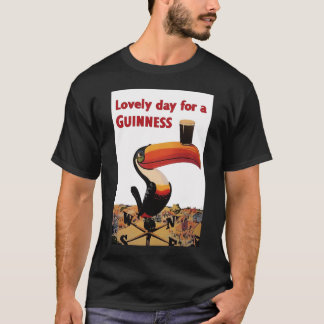 Lovely Day for A Guinness Vintage Beer Ads Classic T-Shirt