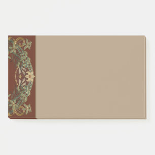 Lovely Deco Floral With Lily Post-it Notes
