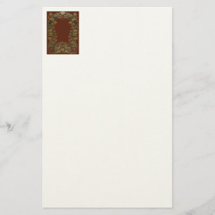 Lovely Deco Floral With Lily Stationery