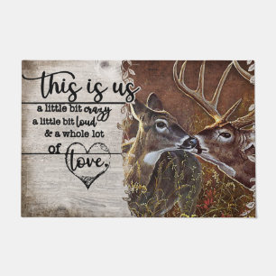Lovely Deer Doormat, Animal Welcome Mats