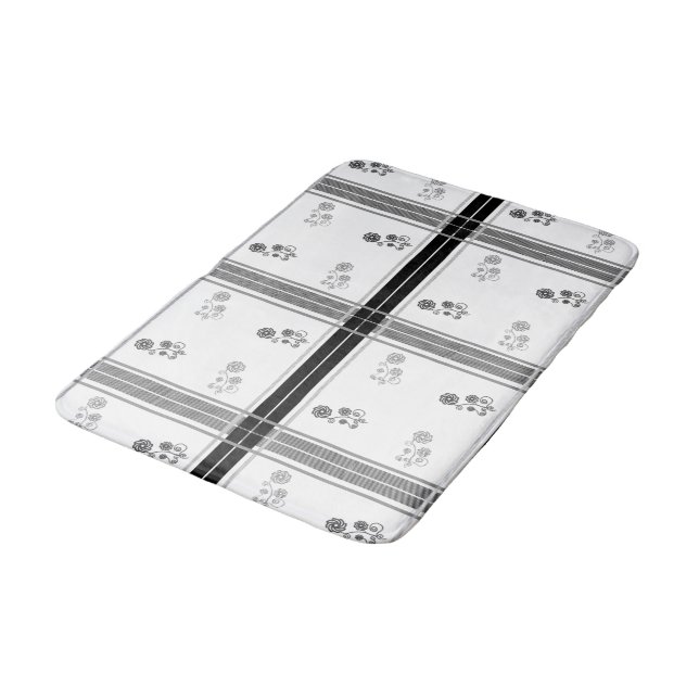 "Lovely" Design Bath Mat (Angled)