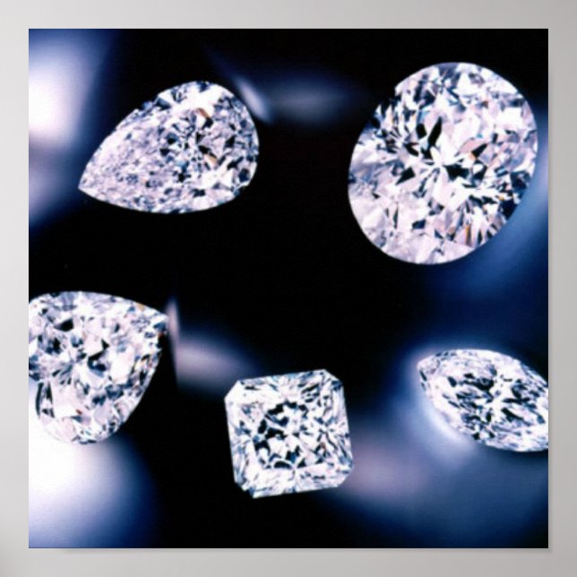 Lovely Diamonds Poster (Front)