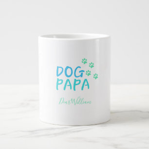 Lovely Dog Papa   Giant Coffee Mug