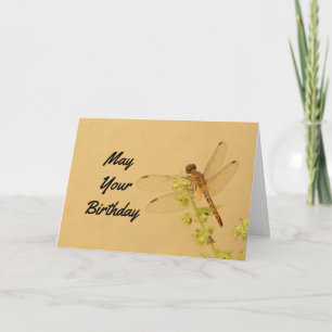 Lovely Dragonfly Birthday Card