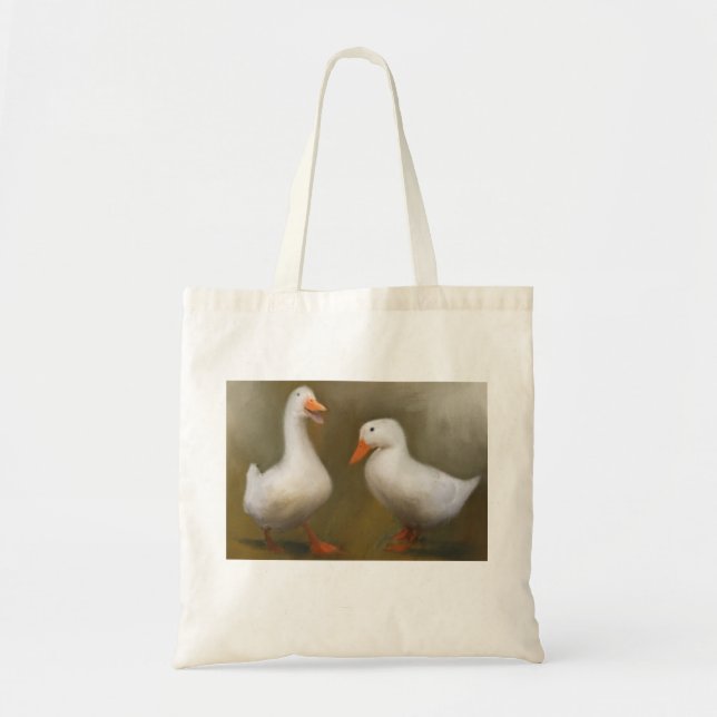 Lovely Ducks Tote Bag (Front)