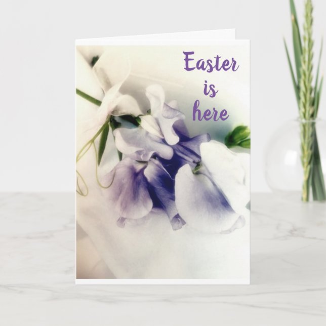 ***LOVELY EASTER FLOWERS*** FOR "EASTER" "SPRING" CARD (Front)