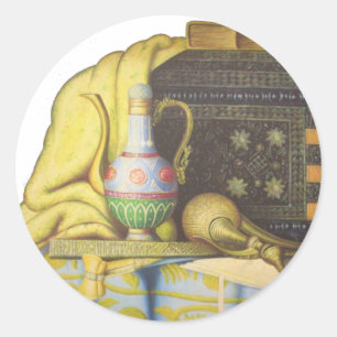 Lovely Egyptian Artefacts: Secrets of the Pharaohs Classic Round Sticker