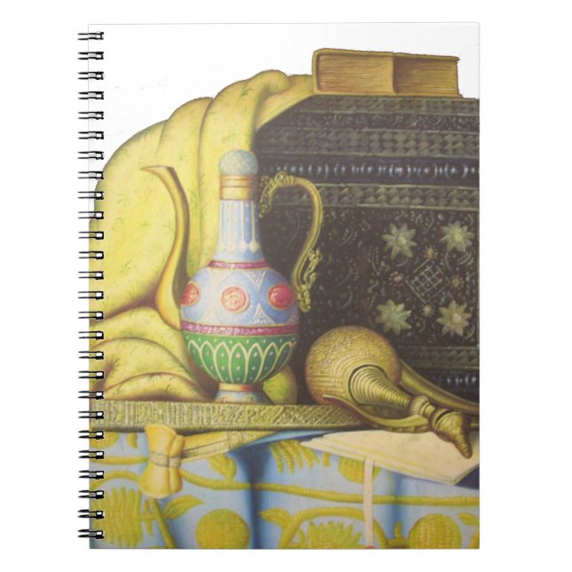 Lovely Egyptian Artefacts: Secrets of the Pharaohs Notebook (Front)