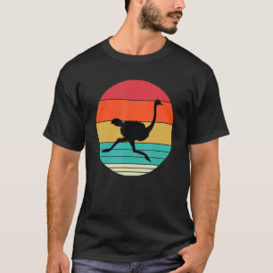 Lovely Emu Silhouette Bird Costume Emus T-Shirt