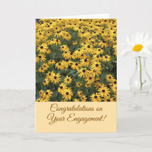 Lovely Engagement, Folded Greeting Card