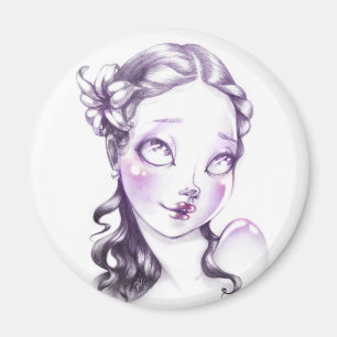 Lovely Face Magnet