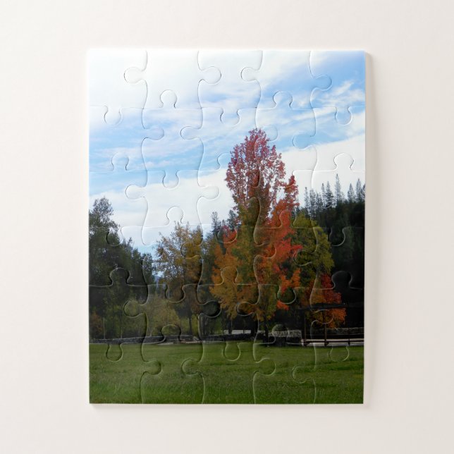 Lovely Fall Day... Jigsaw Puzzle (Vertical)