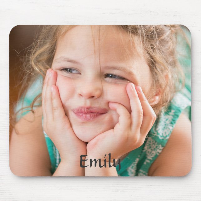 Lovely Family Photo Mouse Mat (Front)