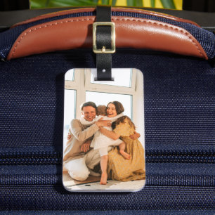 Lovely Family's Photo Luggage Tag