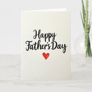 Lovely Fathers Day Art Card