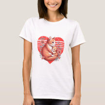 Lovely Felines Art Women's T-Shirt