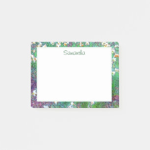 Lovely Floral Garden Post-it Notes
