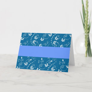 Lovely Floral Holiday Card