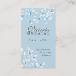 Lovely Floral Mummy Card