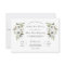Lovely Floral Wedding Invitation