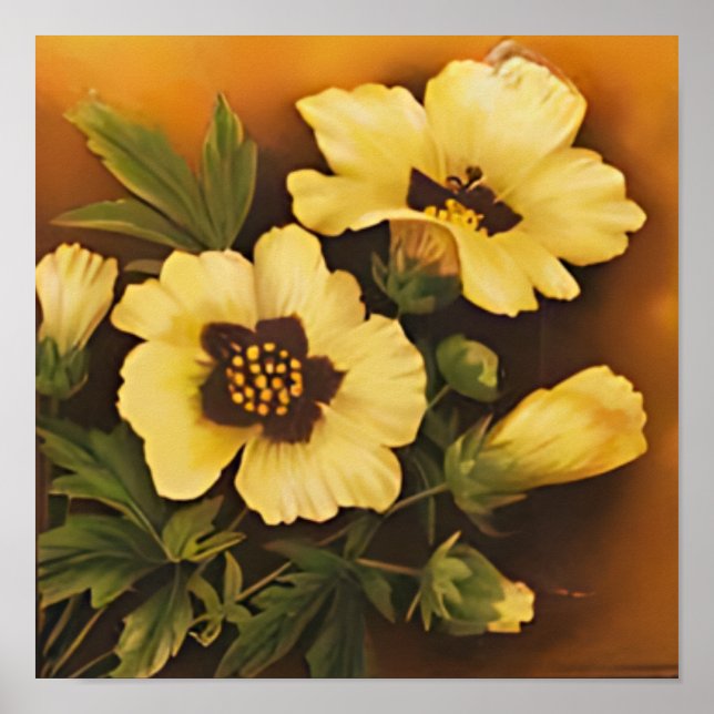 Lovely Flower Poster (Front)