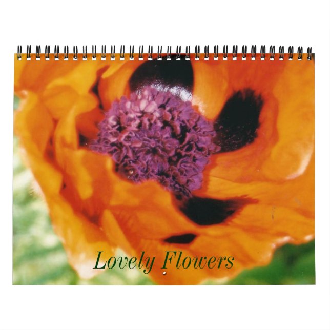 Lovely Flowers Calendar (Cover)