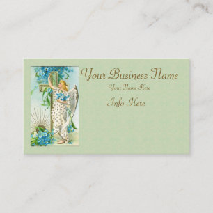 Lovely Forget Me Not Angel Business Card