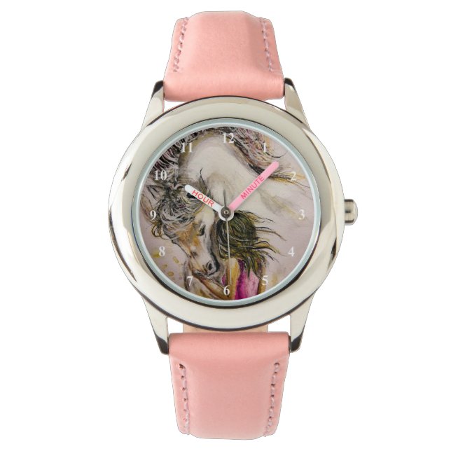 Lovely Friends - Watercolor Painting - Watch (Front)