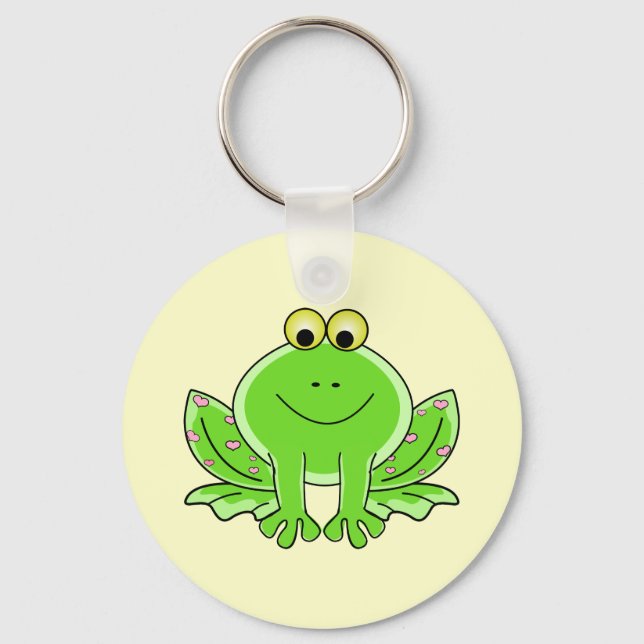 Lovely Frog Key Ring (Front)