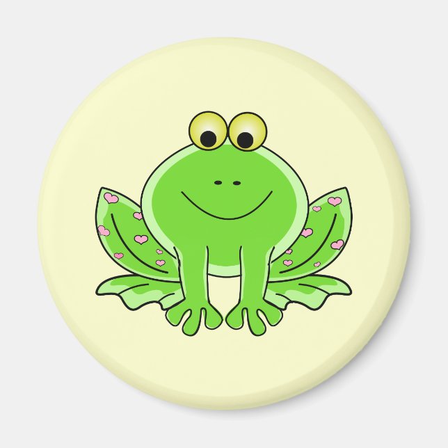 Lovely Frog Magnet (Front)