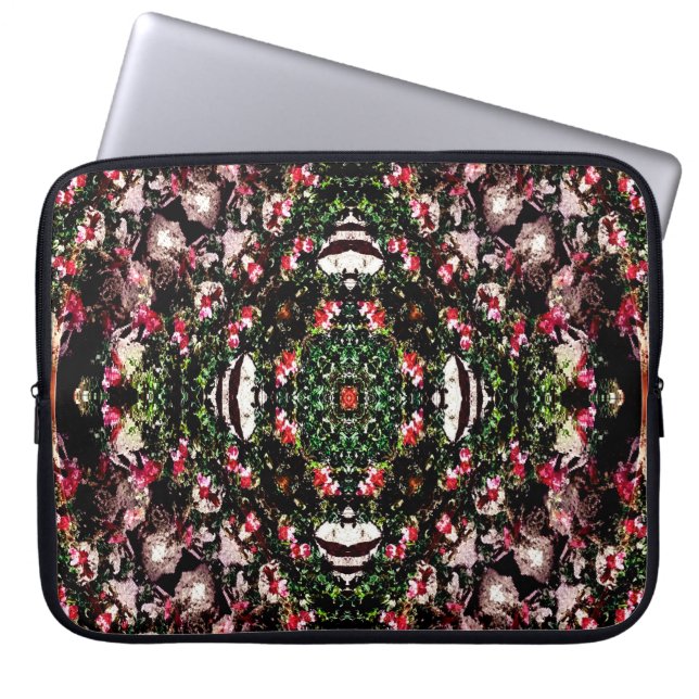 Lovely garden....... laptop sleeve (Front)