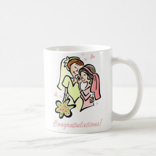 Lovely Gay Wedding Mugs for Women