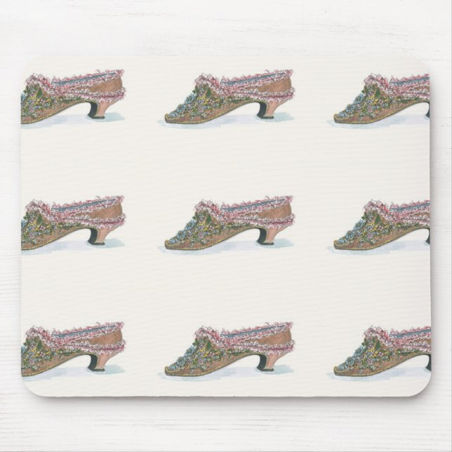 Lovely Georgian 18th Century Shoes Mousepad (Front)