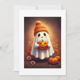 lovely ghost invitation